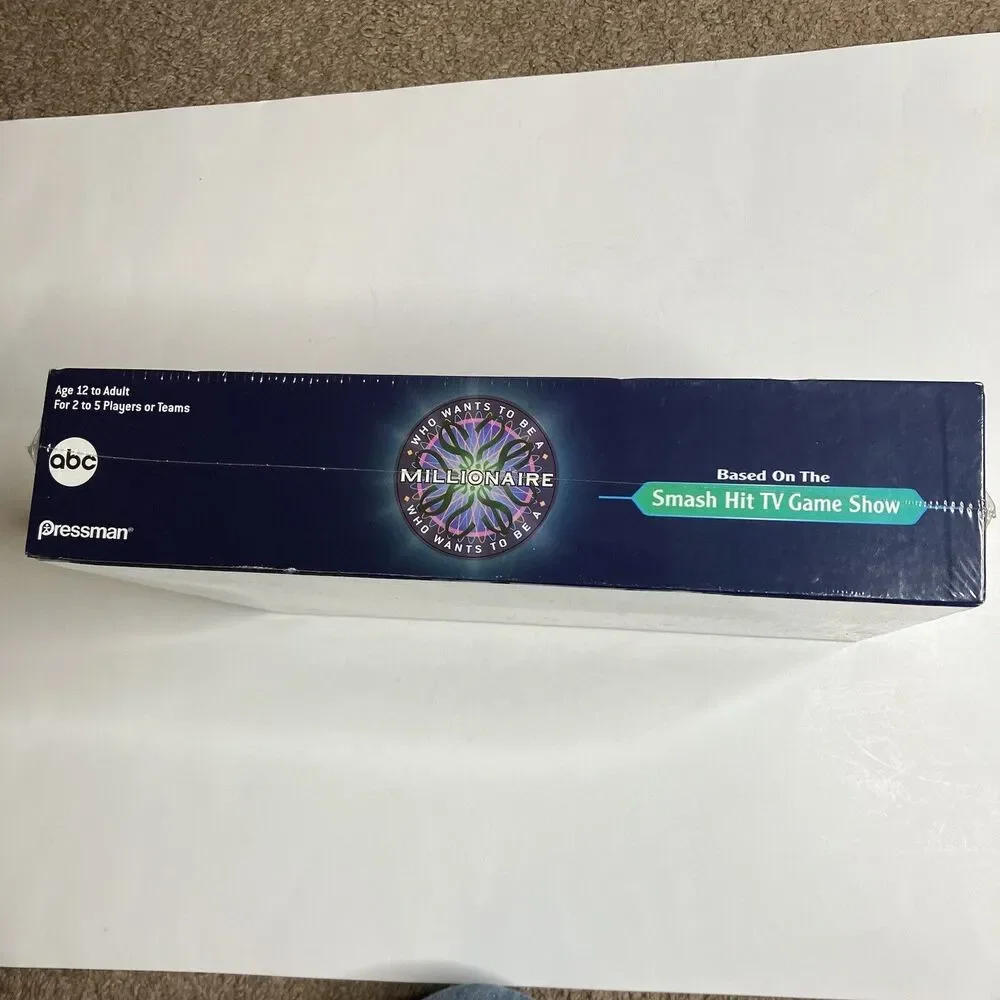 WHO WANTS TO BE A MILLIONAIRE 2000 Pressman FAMILY BOARD GAME Sealed New